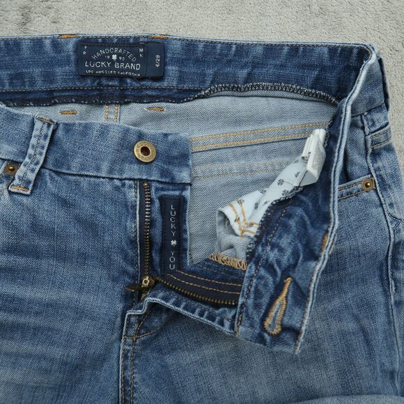 Lucky Brand Jeans Women's Size 6/28 Blue Mid-Rise Sweet Crop Denim 24" Inseam - Picture 4 of 16